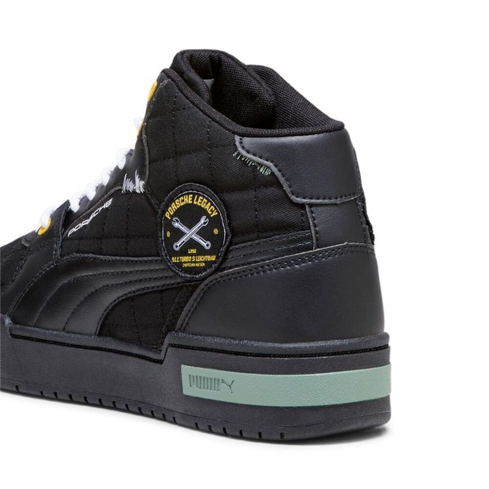 Puma Mens Porsche Legacy CA Pro Mid GC Black Shoes (NWT) - Picture 3 of 5